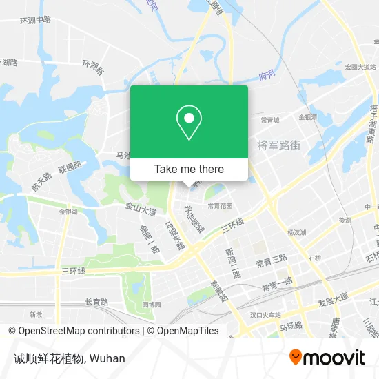 诚顺鲜花植物 map