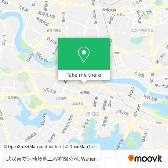 武汉泰立运动场地工程有限公司 map