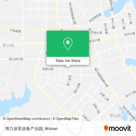 博力涂装设备产业园 map