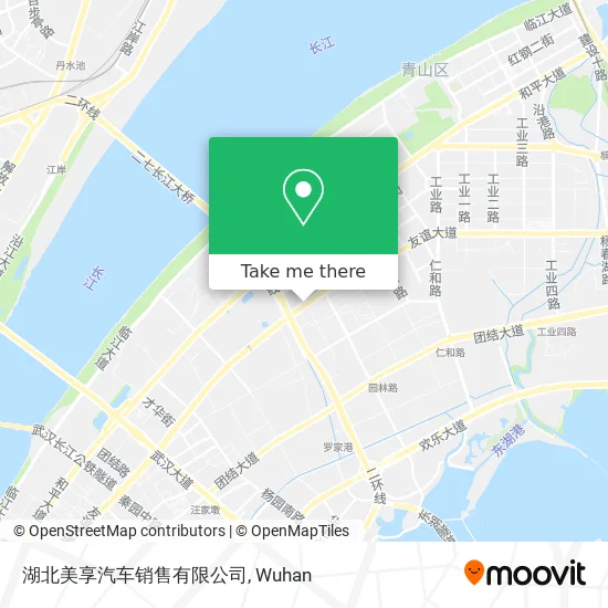 湖北美享汽车销售有限公司 map