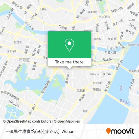 三镇民生甜食馆(马沧湖路店) map
