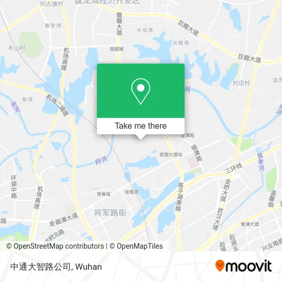 中通大智路公司 map
