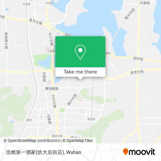 浩燃第一酒家(纺大后街店) map