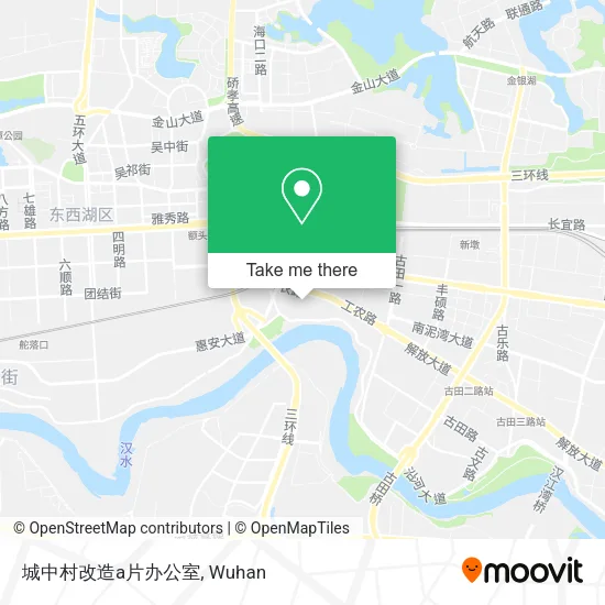 城中村改造a片办公室 map