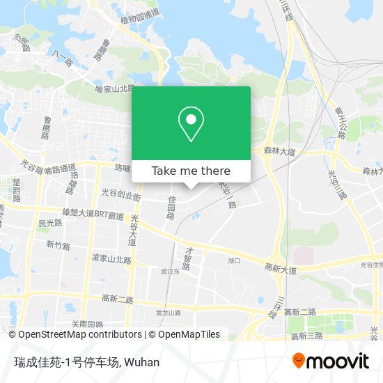 瑞成佳苑-1号停车场 map