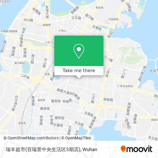 瑞丰超市(百瑞景中央生活区3期店) map