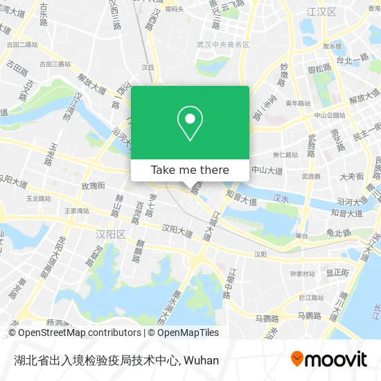 湖北省出入境检验疫局技术中心 map