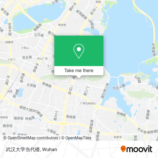 武汉大学当代楼 map