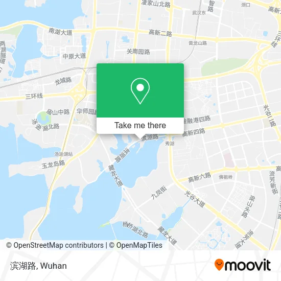 滨湖路 map
