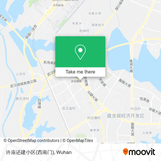 许庙还建小区(西南门) map