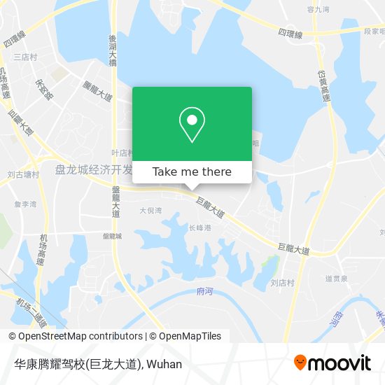 华康腾耀驾校(巨龙大道) map