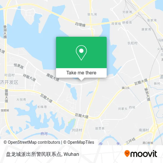 盘龙城派出所警民联系点 map