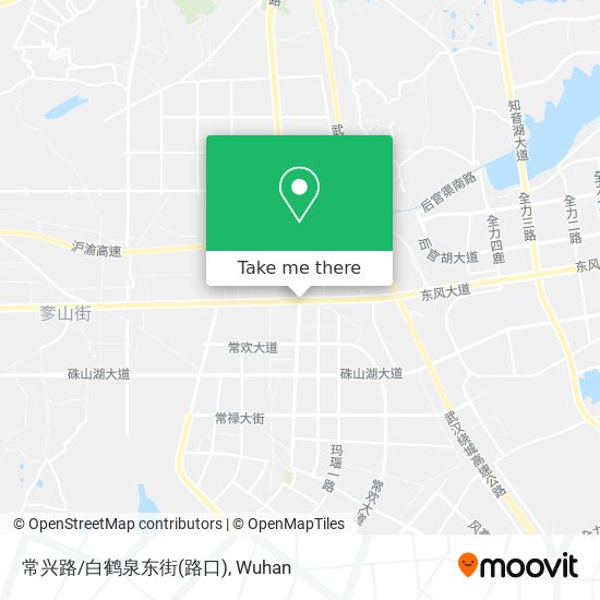 常兴路/白鹤泉东街(路口) map