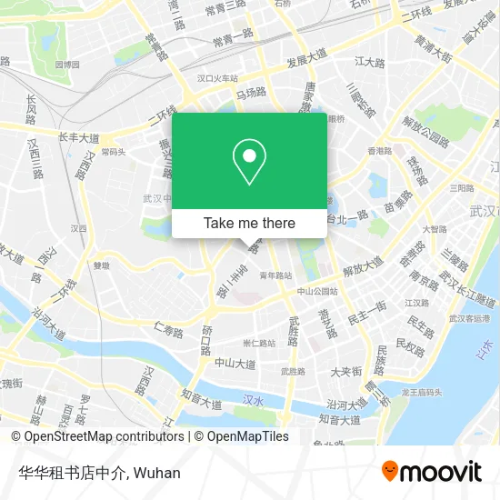华华租书店中介 map