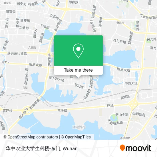 华中农业大学生科楼-东门 map