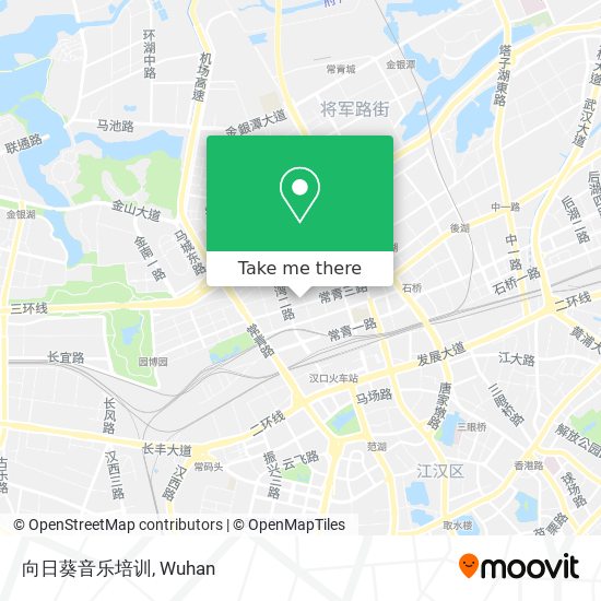 向日葵音乐培训 map