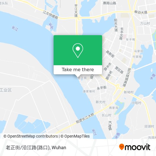 老正街/沿江路(路口) map