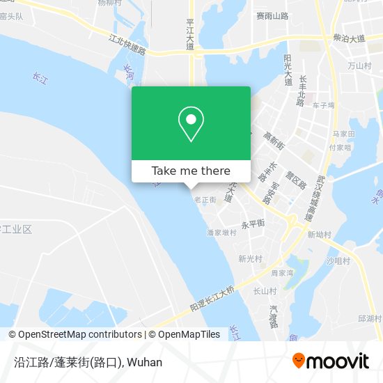沿江路/蓬莱街(路口) map