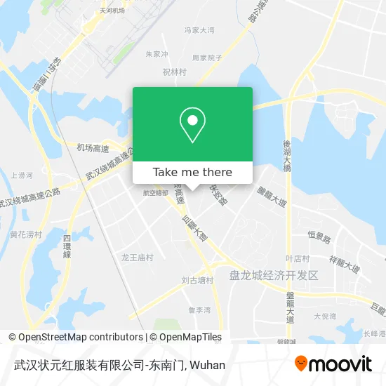 武汉状元红服装有限公司-东南门 map
