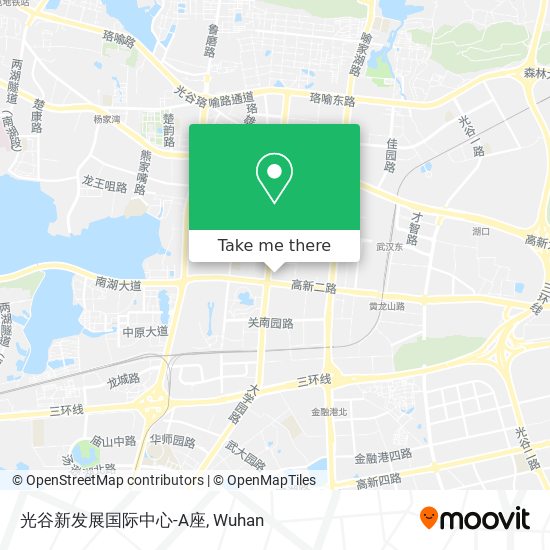 光谷新发展国际中心-A座 map