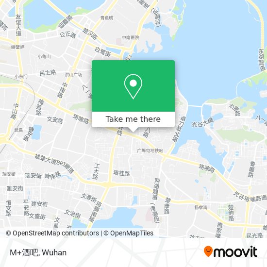 M+酒吧 map
