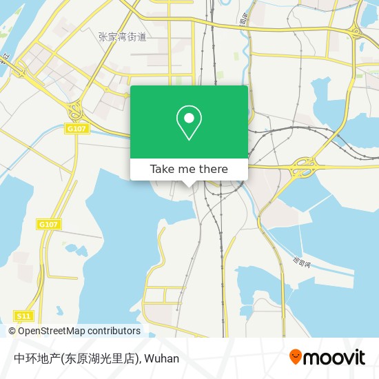 中环地产(东原湖光里店) map