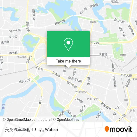 美奂汽车座套工厂店 map