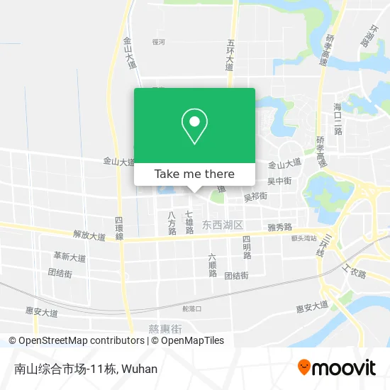 南山综合市场-11栋 map