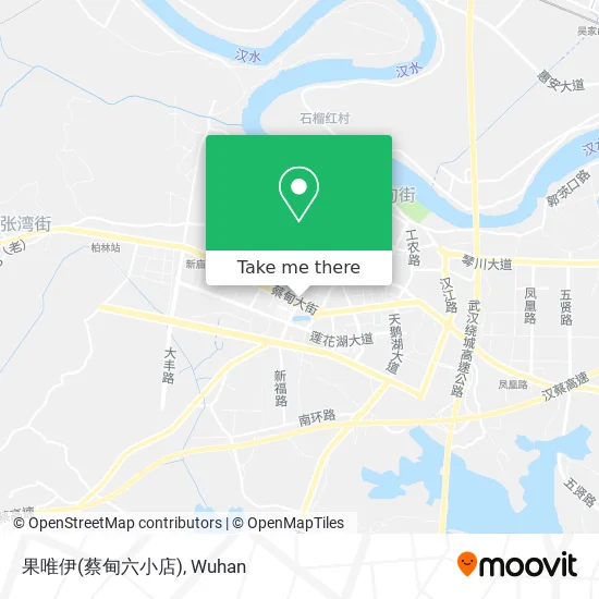 果唯伊(蔡甸六小店) map