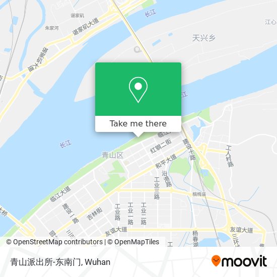 青山派出所-东南门 map