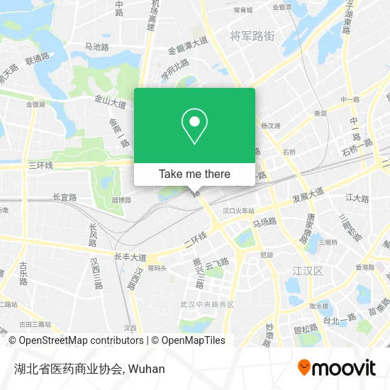 湖北省医药商业协会 map