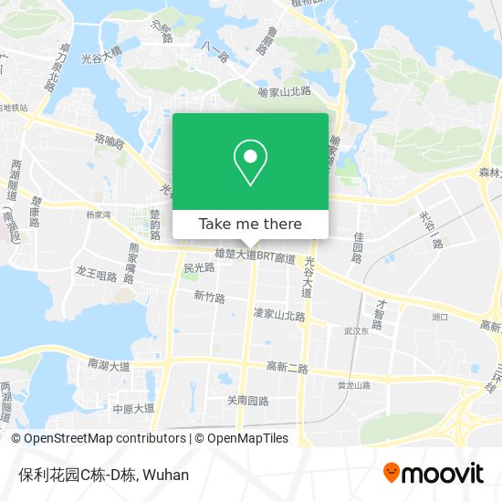 保利花园C栋-D栋 map