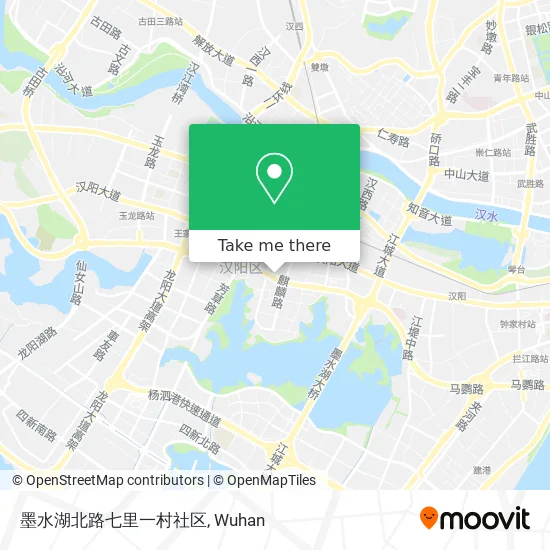 墨水湖北路七里一村社区 map