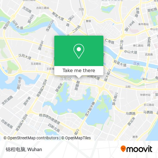 锦程电脑 map