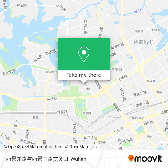 丽景东路与丽景南路交叉口 map