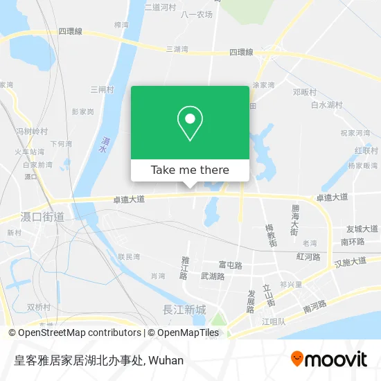 皇客雅居家居湖北办事处 map