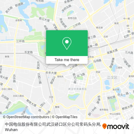 中国电信股份有限公司武汉硚口区分公司常码头分局 map