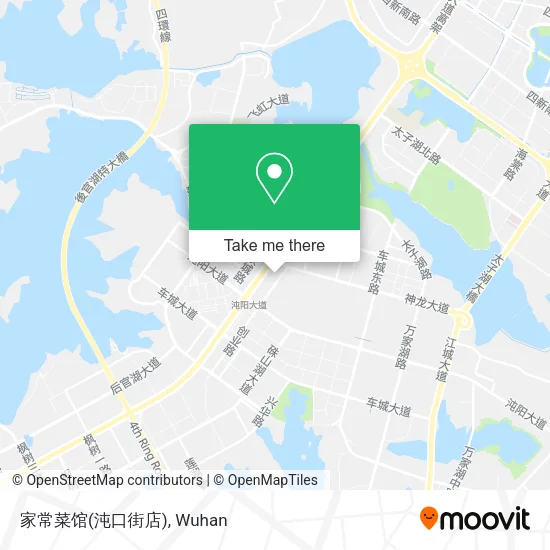 家常菜馆(沌口街店) map