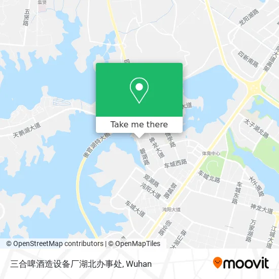 三合啤酒造设备厂湖北办事处 map