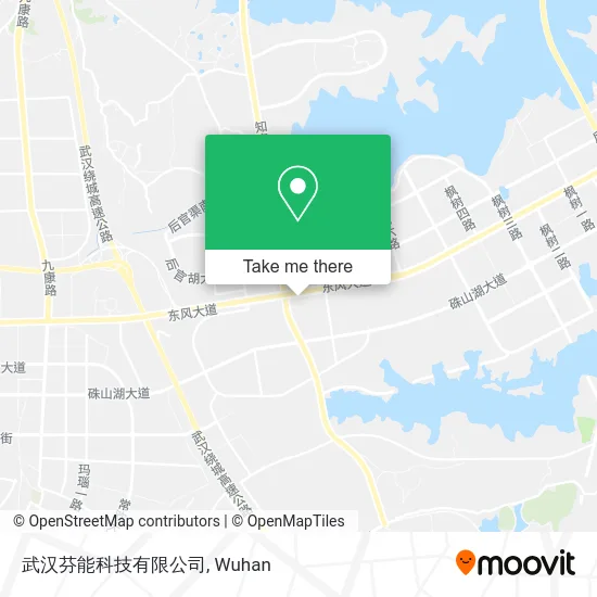 武汉芬能科技有限公司 map