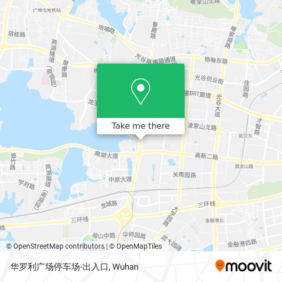 华罗利广场停车场-出入口 map
