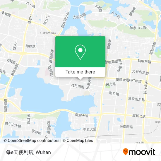 每e天便利店 map