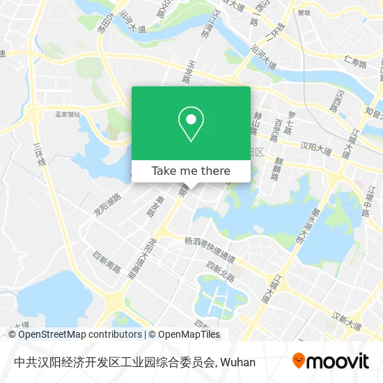 中共汉阳经济开发区工业园综合委员会 map