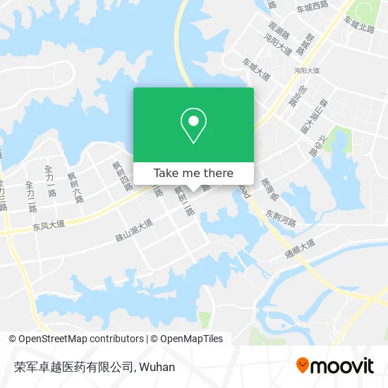 荣军卓越医药有限公司 map