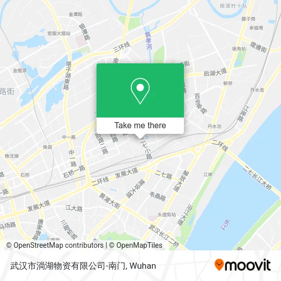 武汉市淌湖物资有限公司-南门 map