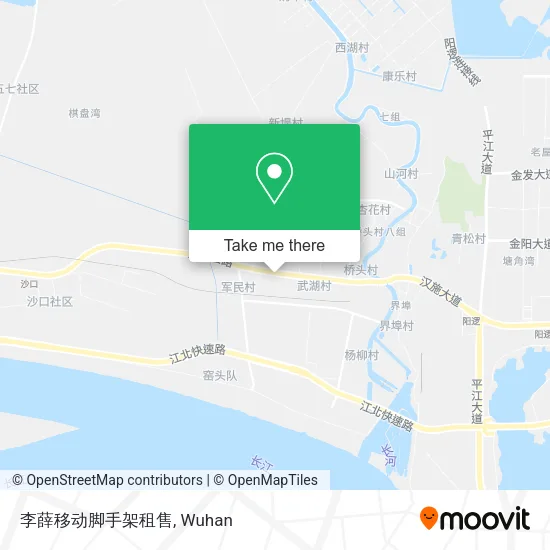 李薛移动脚手架租售 map