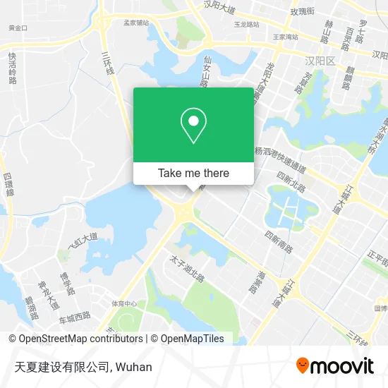 天夏建设有限公司 map
