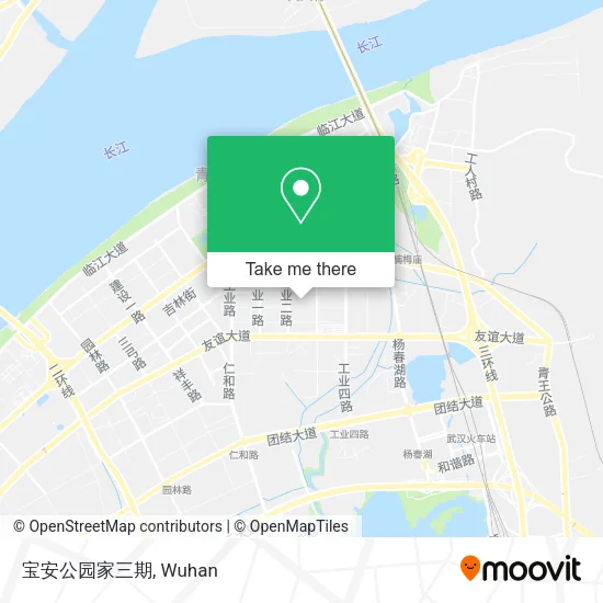 宝安公园家三期 map