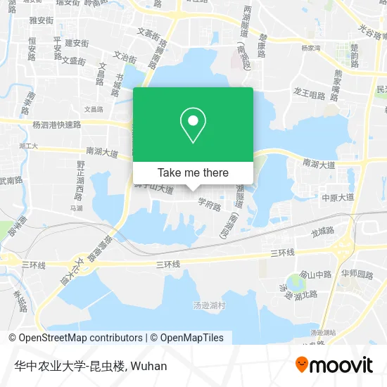 华中农业大学-昆虫楼 map