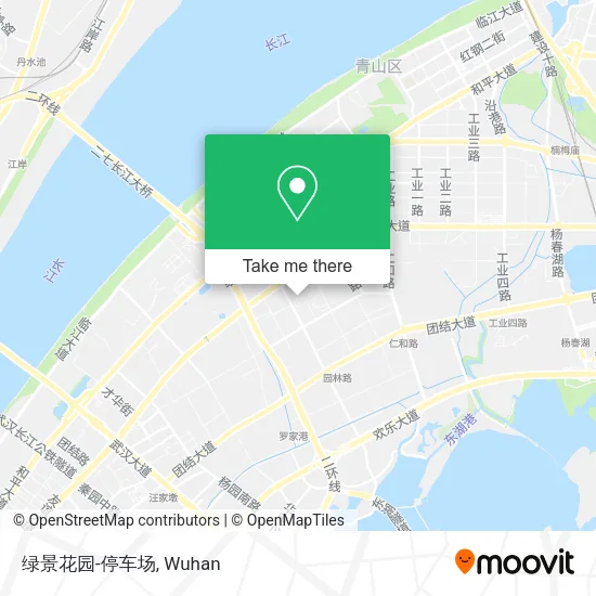 绿景花园-停车场 map